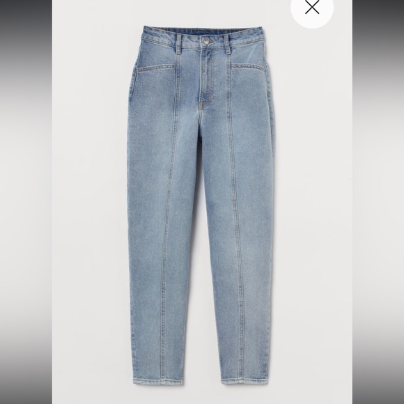 H&M Loose Fit High Rise Mom Jeans - Picture 2 of 10